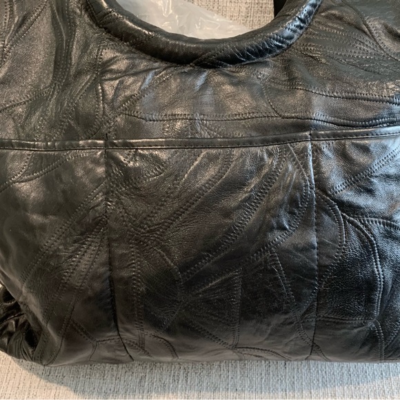 Vintage Navarre Leather Company Travel bag Genuine Leather - Picture 5 of 11